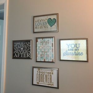 Bundle home decor pictures set 5